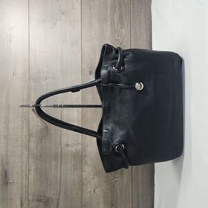 Furla Black Leather Shoulder Bag